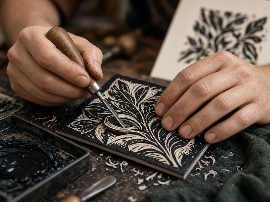 Process detail at Chainrinci Studio